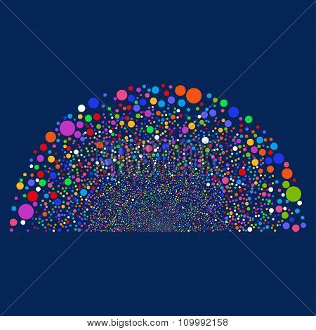 Random Ball Semisphere