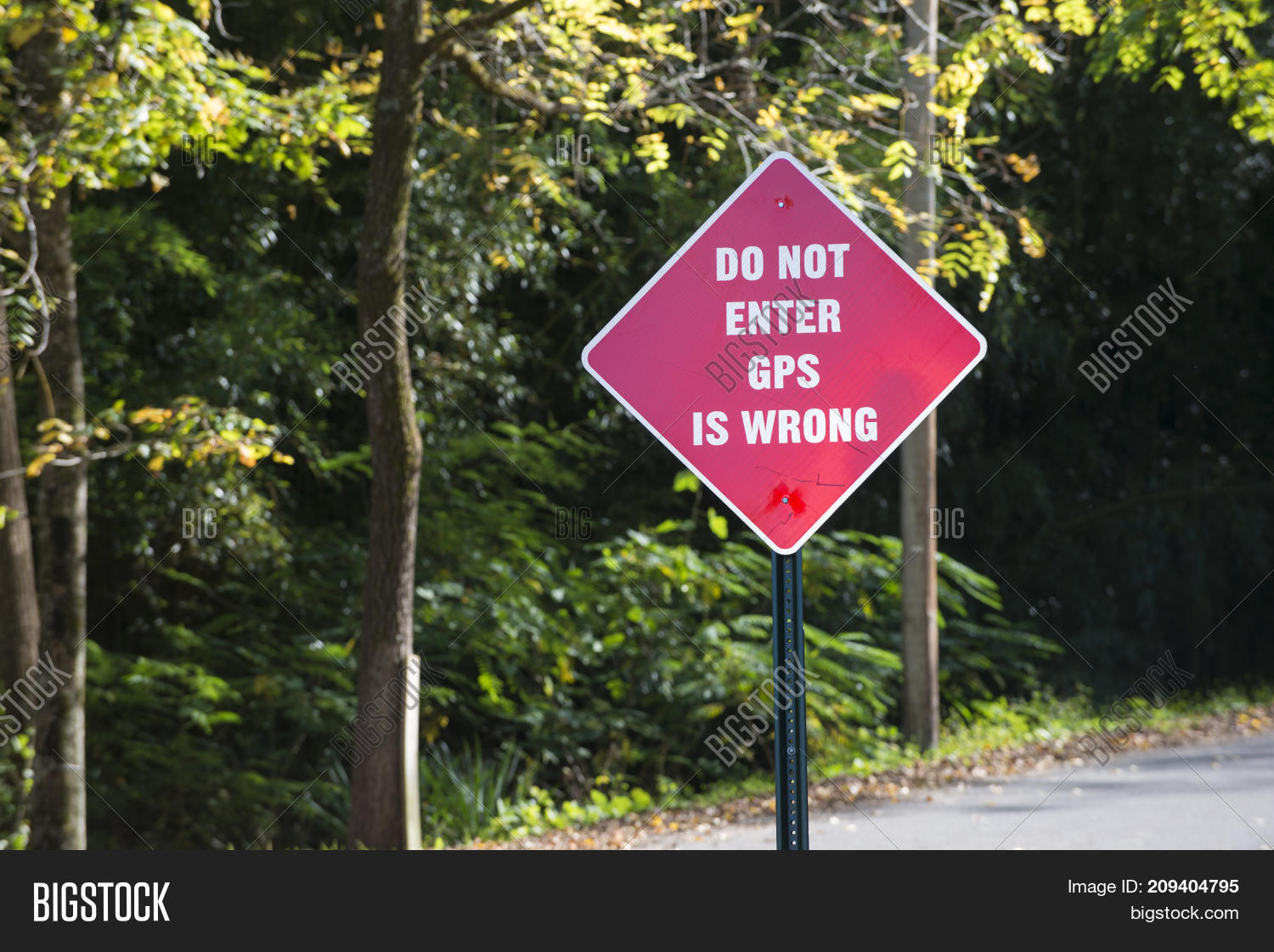 Funny GPS Navigation Image & Photo (Free Trial) Bigstock