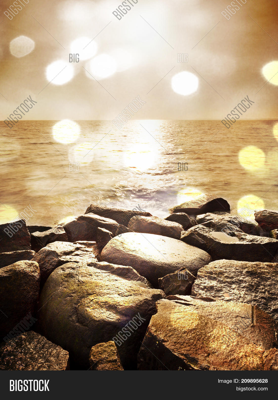 Boulders Island Shore Image & Photo (Free Trial) | Bigstock