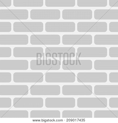 Grey brick texture background. Vector illustration. Texture design