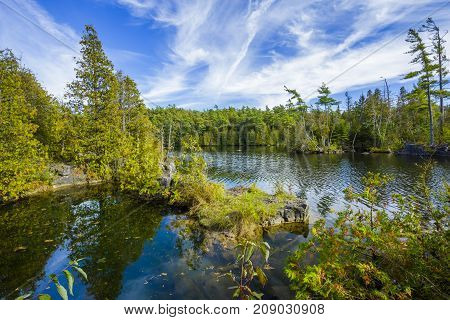 Rockwood Conservation Area in Ontario. North America