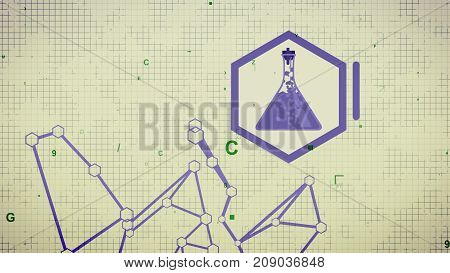 Chemical Laboratory Grid And Tools