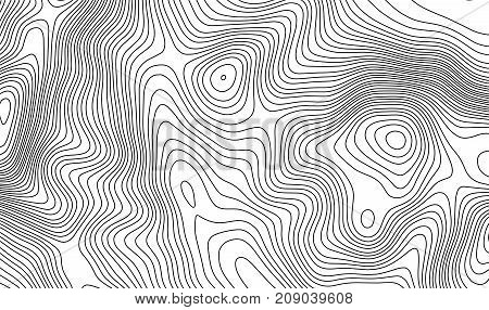 Topographic map contour background. Topo map with elevation. Contour map vector. Geographic World Topography map grid abstract vector illustration .