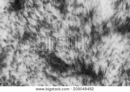 Sheep wol black and white