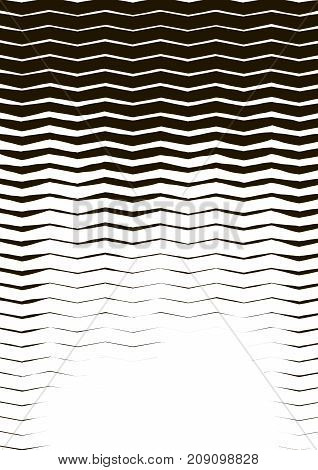 Minimalistic design. Halfton cover A4 format. Halftone wave vector concentric lines modern business background. Vertical simple cover for presentation network computer technology clean background.