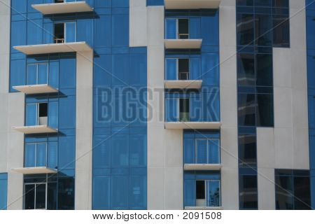 Dettaglio di un nuovo edificio