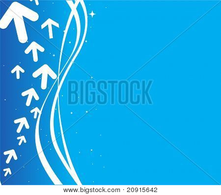 운동의 벡터 일러스트 레이 션 방향