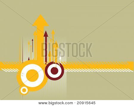 운동의 벡터 일러스트 레이 션 방향