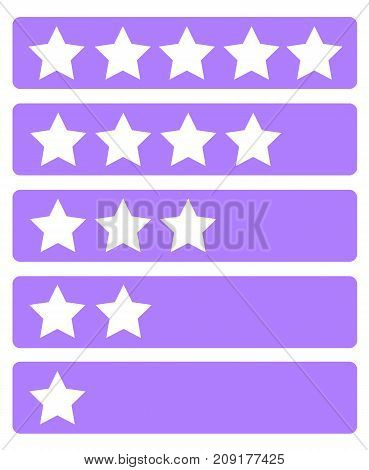 Forum rank icon set. Simple illustration of forum rank vector icon isolated on white background