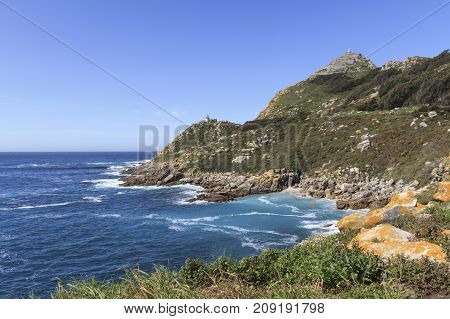 The natural paradise of the Cíes Islands is located northwest of Spain in the Autonomous Community of Galicia