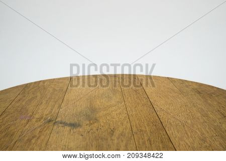 backgroundwood from a brown old oak barrel isolated