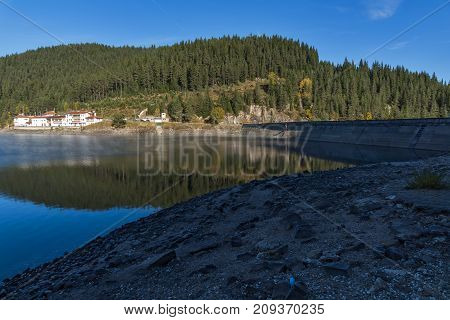 Amazing Autumn view of Golyam Beglik Reservoir, Pazardzhik Region, Bulgaria