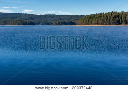 Amazing Autumn view of Golyam Beglik Reservoir, Pazardzhik Region, Bulgaria
