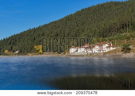 Amazing Autumn view of Golyam Beglik Reservoir, Pazardzhik Region, Bulgaria