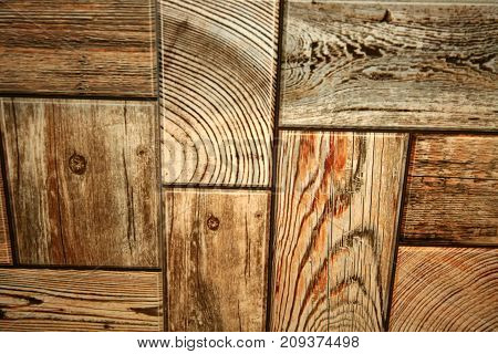 Parquet oak. Wooden boards for the floor. laminate