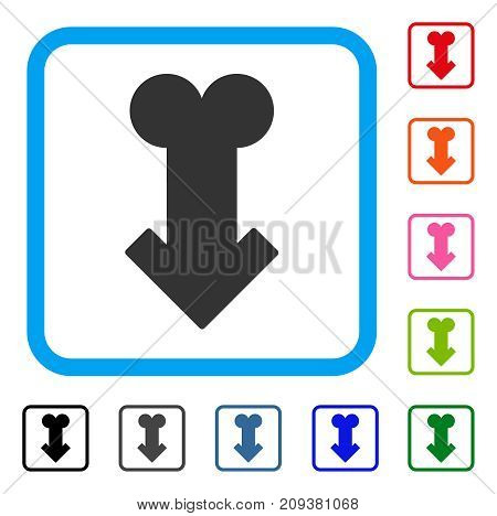 Male Sexual Disfunction icon. Flat grey pictogram symbol in a light blue rounded square. Black, gray, green, blue, red, orange color variants of Male Sexual Disfunction vector.