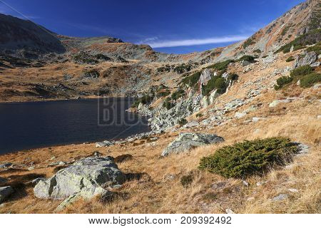 Alpine landscape in National Park Retezat, Romania, Europe