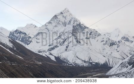 Marpha Village And Apple Gardens In Nepal