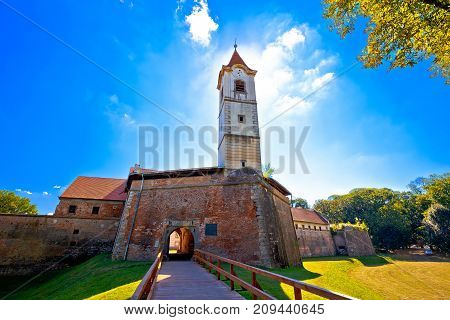 Cakovec Old Town In Green Nature View
