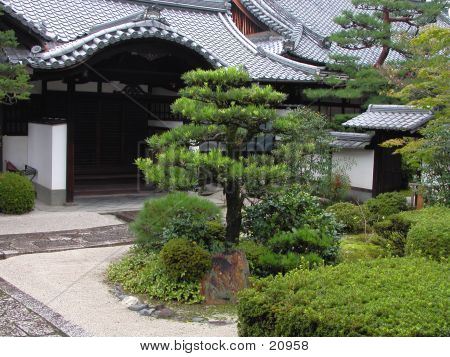 Japonská zahrada chrámu