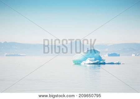 Icebergs In Greenland