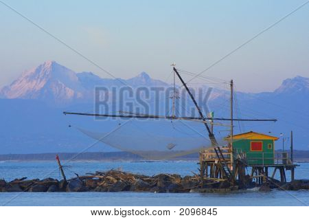 Fischerei shack 