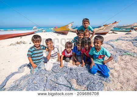 People On Sokotra, Yemen