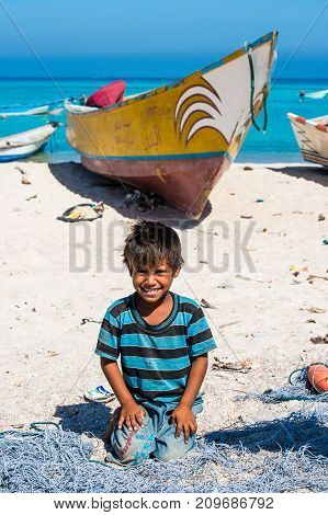 People On Sokotra, Yemen
