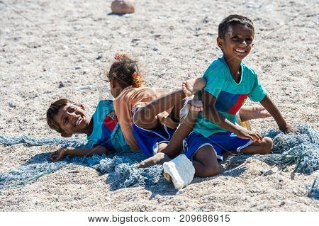 People On Sokotra, Yemen