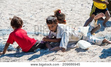 People On Sokotra, Yemen