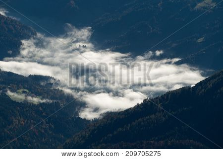 Sunrise View Form The Summit Of Grosser Priel
