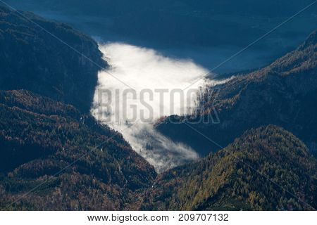 Sunrise View Form The Summit Of Grosser Priel