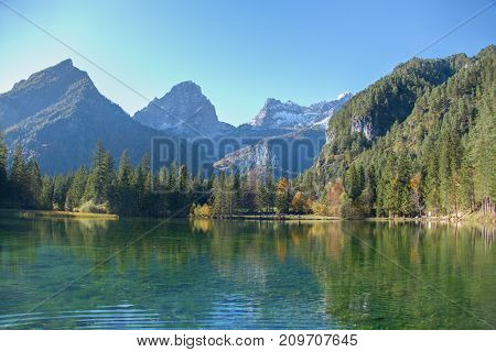 Reflection Of Grosser Priel Mountain