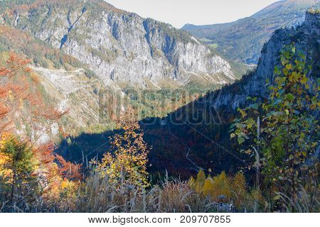 Autumn Hike To Grosser Priel Mountain