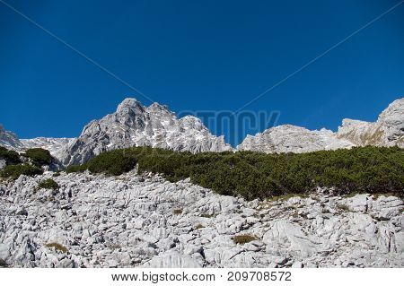 Autumn Hike To Grosser Priel Mountain