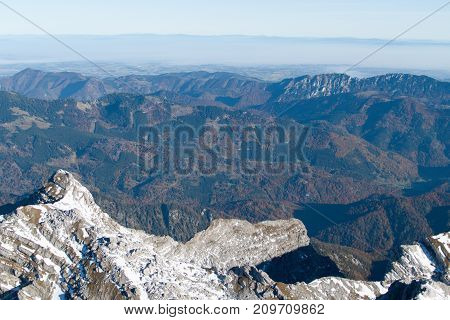 Autumn Hike To Grosser Priel Mountain