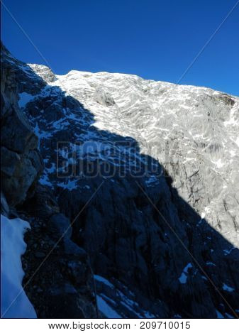 Autumn Hike To Grosser Priel Mountain