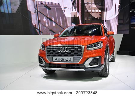 Audi Q2 In Bangkok International Thailand Motor Show 2017