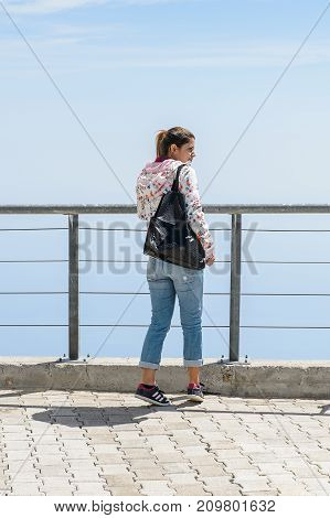 People On The Tahtali Mountain