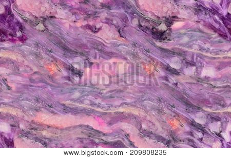 charoite stone seamless texture macro photo