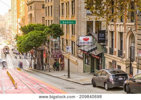 Architecture Of San Francisco, Usa
