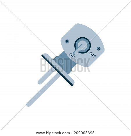 Vector petcock picture of a flat design.