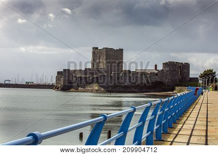 Carrickfergus castle a historic castle near Belfast