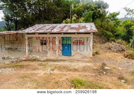Achitecture Of The Chiapas State, Mexico