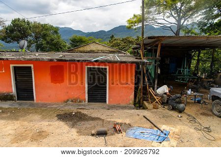 Achitecture Of The Chiapas State, Mexico