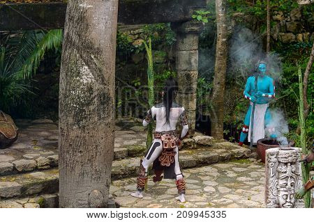 Mayan People In Mexico