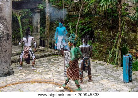 Mayan People In Mexico