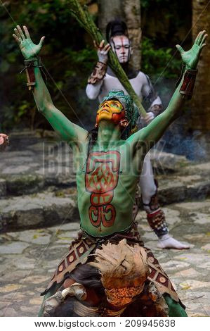 Mayan People In Mexico