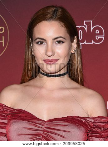 LOS ANGELES - OCT 04:  Ivana Baquero arrives for the People's 'One's To Watch' Event on October 4, 2017 in Hollywood, CA