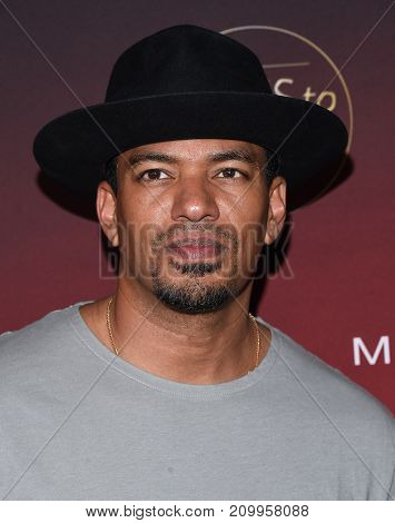 LOS ANGELES - OCT 04:  Laz Alonso arrives for the People's 'One's To Watch' Event on October 4, 2017 in Hollywood, CA
